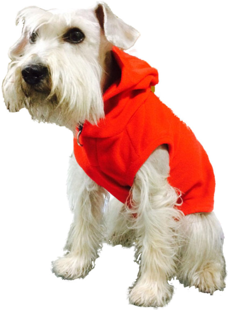 Pet Red Fleece Hoodie Pjs for Dogs & Cats