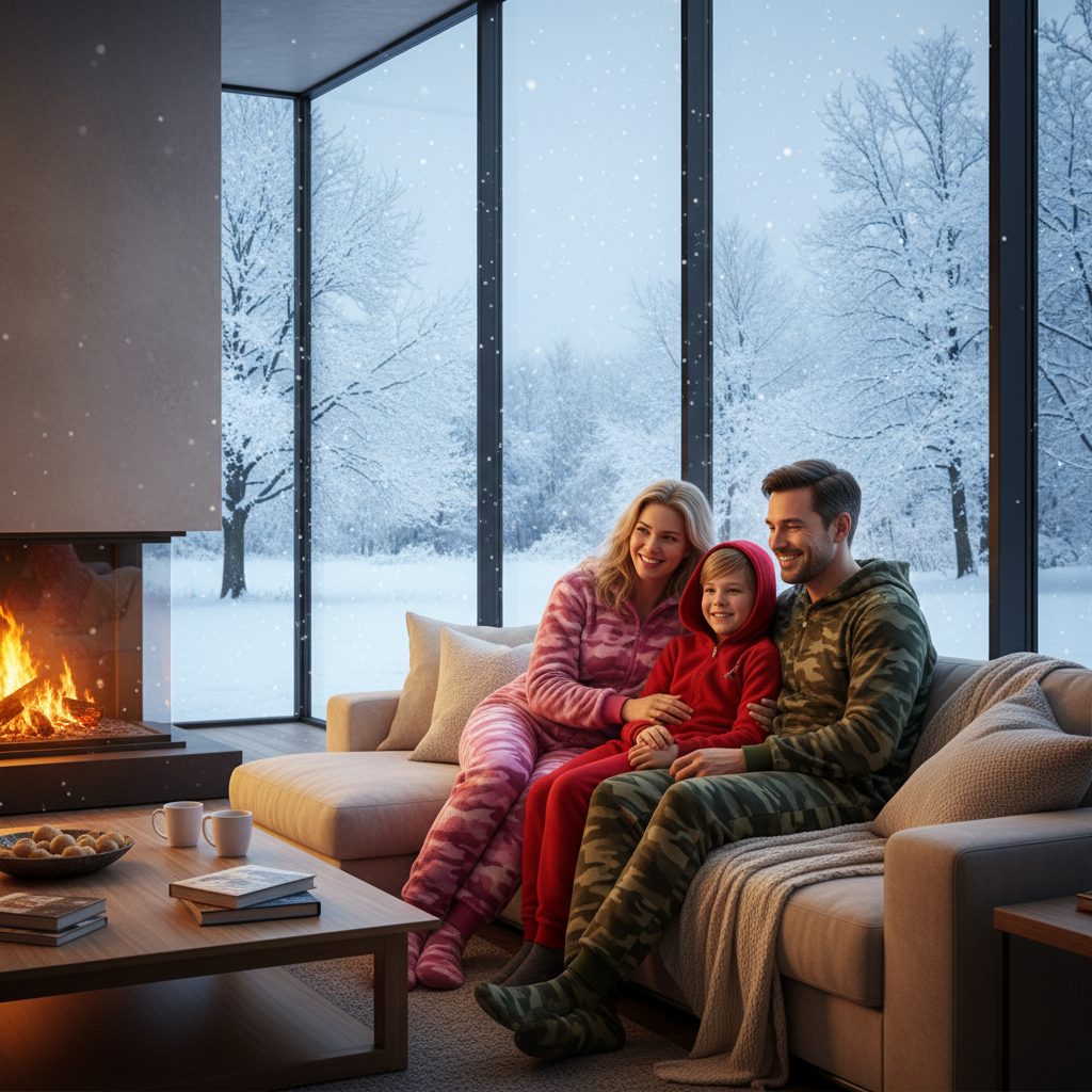 Square Family Pajamas Banner