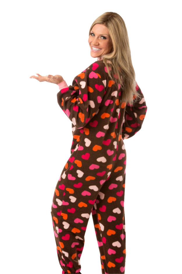 The Big Softy Women's Fuzzy Onesie Pajamas