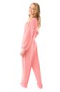 Big Feet Pjs Big Girls Kids Pink Fleece Footed Pajamas One Piece Sleeper  Footie Pajamas