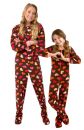 Hoodie-Footie™ - Mink Chocolate in Women's Fleece Pajamas