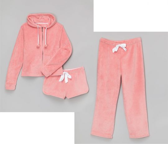 Plush Pajama Pants Pink: Big Feet Onesies & Footed Pajamas